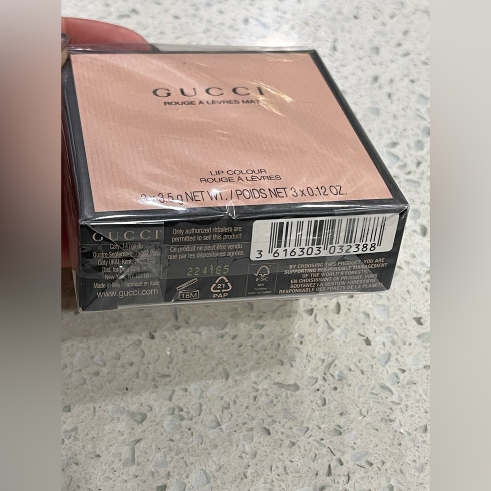 Gucci Travel Lipstick Set W/Gucci Bag NIB - Picture 4 of 5